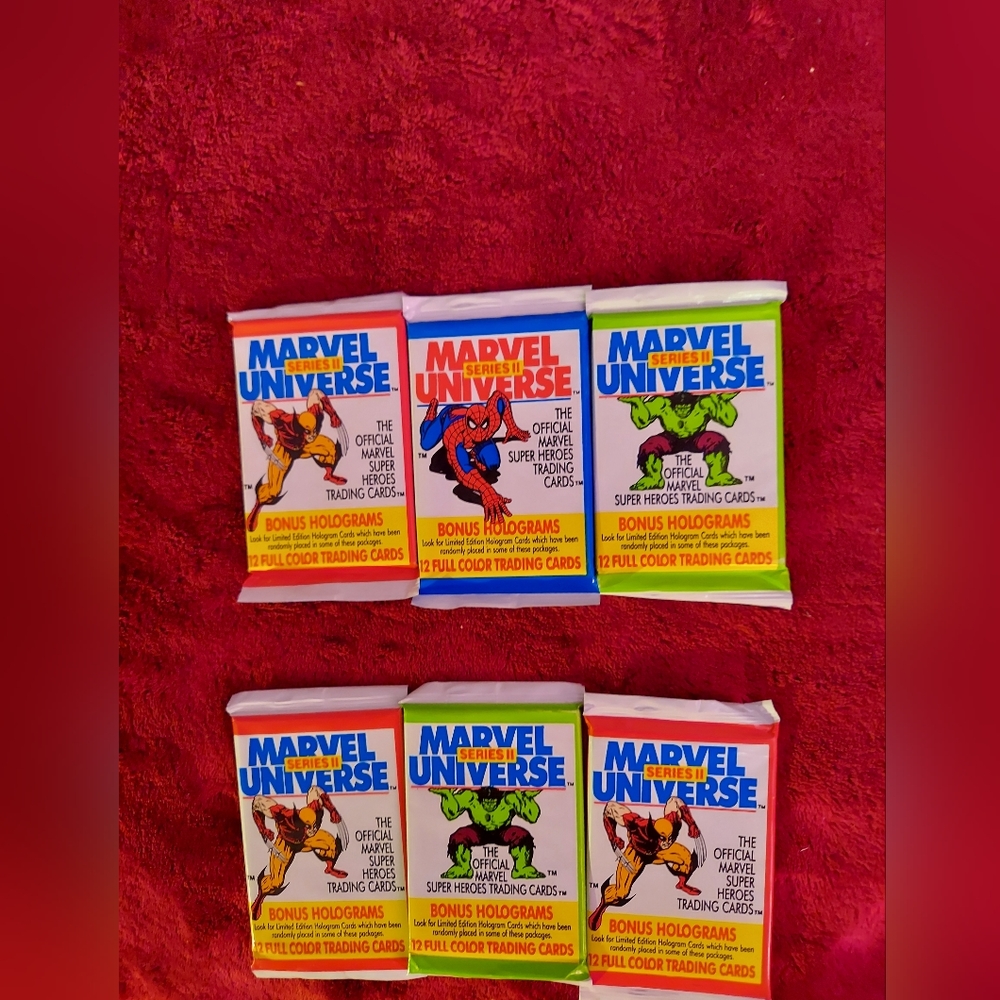 3 packs of marvel series 2 sealed combo - Picture 3 of 5
